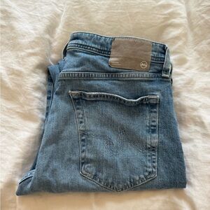 AG Medium Blue Denim Jeans Classic Straight